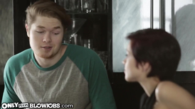 Looks like this cutie is going to get a nasty lollipop