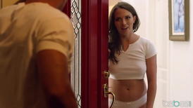 Peeping horny dude gets the fuck he wished for