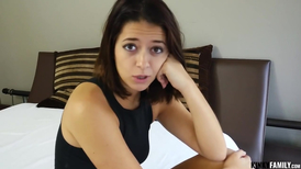 Big dick surprise for anxious step sister in private