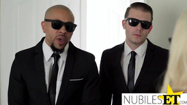 NubilesET anger-fury Hime Marie Gets Dual Teamed By The Boys In Ebony