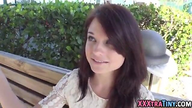 Teeny bisexous-atch gets facial cumshot 